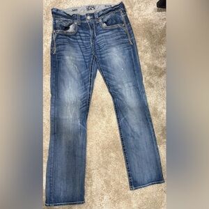 Buckle Black Men's Classic Blue Straight Jeans